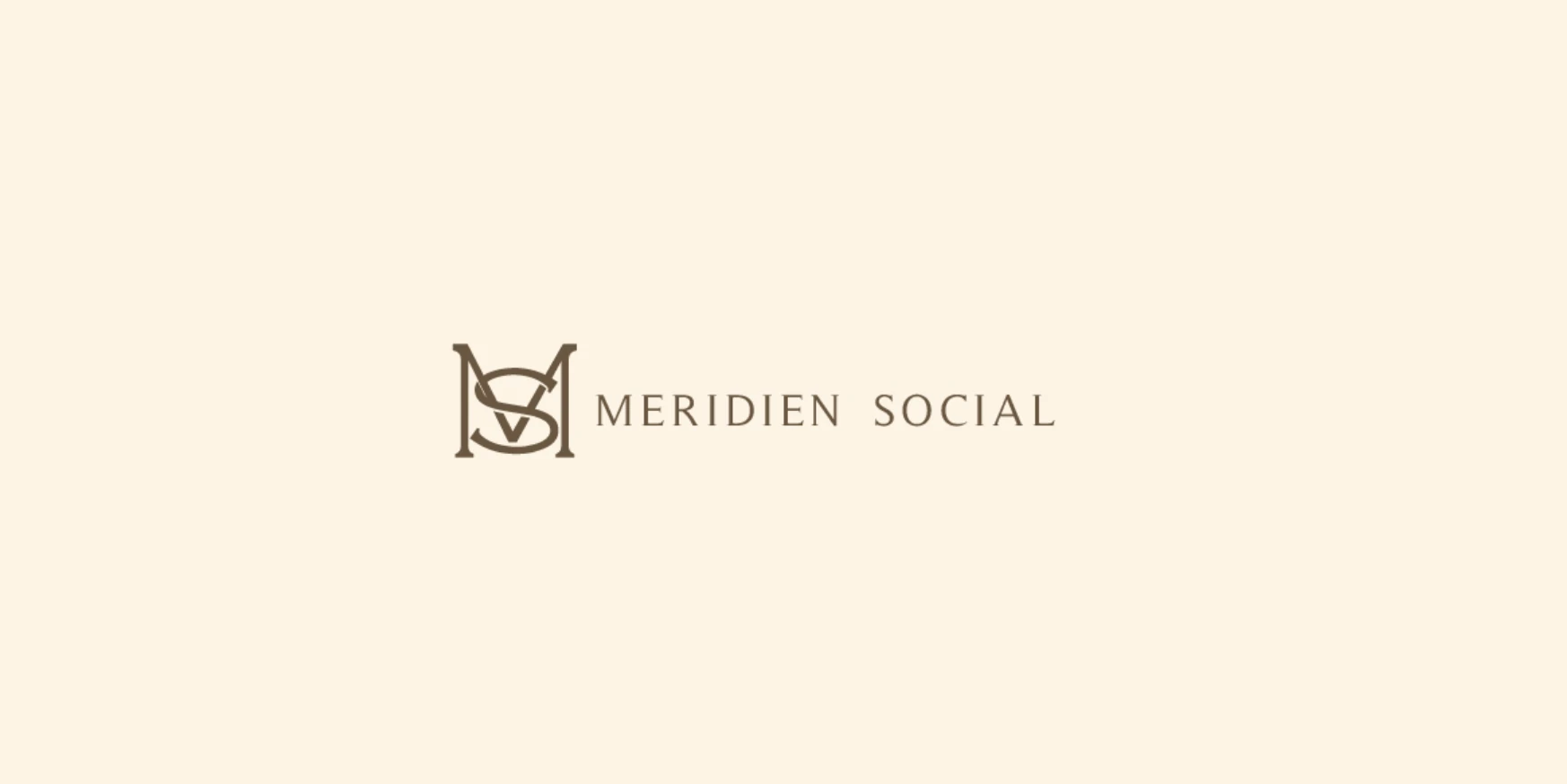 Meridien Social 01 — Branding & Identity Development project by Sausage & Co. Bangkok
