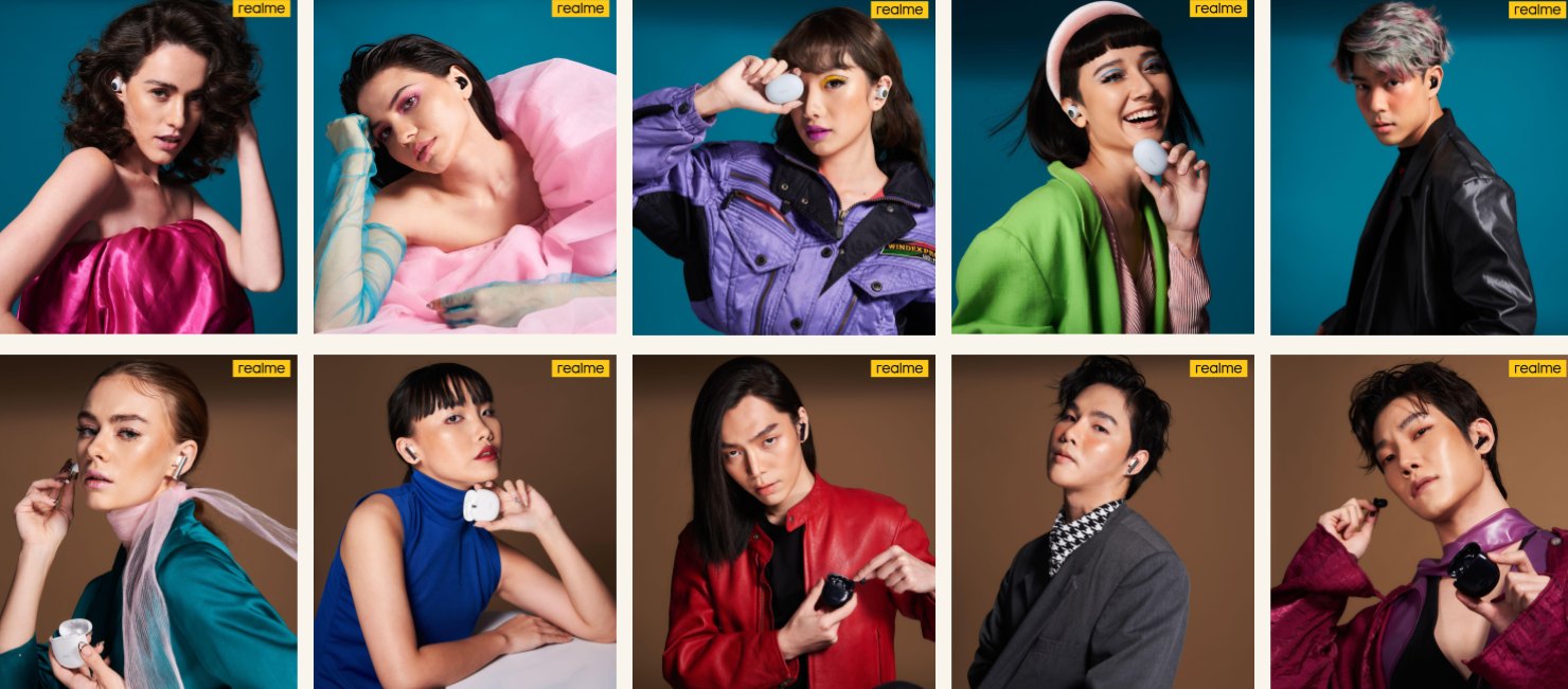 Realme Earbuds Wardrobe And Styling — Garment Services